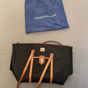 Dooney & Bourke large black tote bag